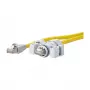 METZ CONNECT BTR E-DAT Industry IP67 V6 - Pataisinis kabelis - RJ-45 (kištukas) - RJ-45 (kištukas) - 1,0 m - Ekranuotas - CAT 6 - Geltonas (141N113K10010)