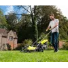 Ryobi RLM18X33B40 vejapjovė Stūmiama vejapjovė Akumuliatorinė Juoda, Žalia