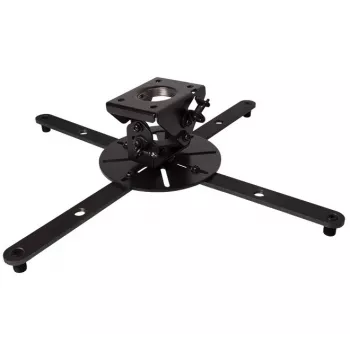 Lubinis projektoriaus laikiklis B-TECH BT899-XL – lubų tvirtinimas, 25 kg talpa, juodas