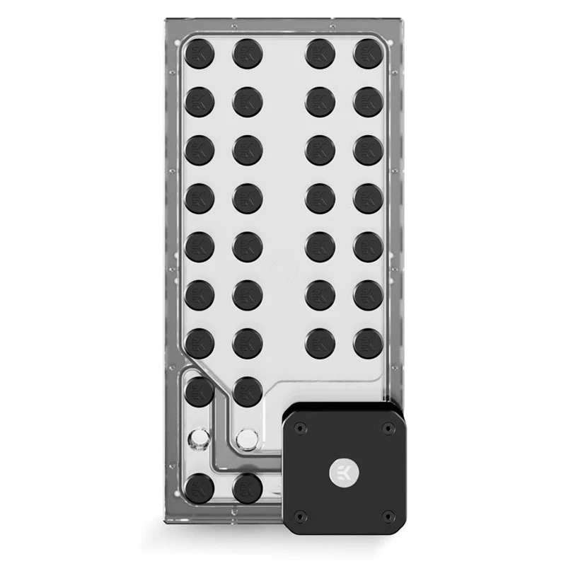 Paskirstymo plokštė EK Water Blocks EK-QuantumX Loophole D5 PWM Black Plexiglass