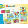 Edukacinis mozaikos rinkinys Lena My First Mozaic Traffic model 35633 – lentelė su smeigtukais transporto paveikslėliams