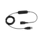 Ausinių priedas ALLNET 100-002-USB Juodas