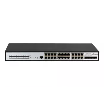 Valdomas jungiklis Extralink Chiron Pro 24x RJ45 1000Mb/s PoE 4x SFP+ L3 370W