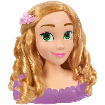 Disney Princess - Rapunzel Styling Head, šukavimo ir makiažo galva