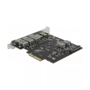 PCI Express x4 kortelė DeLOCK 89064 su 5 USB 3.2 prievadais