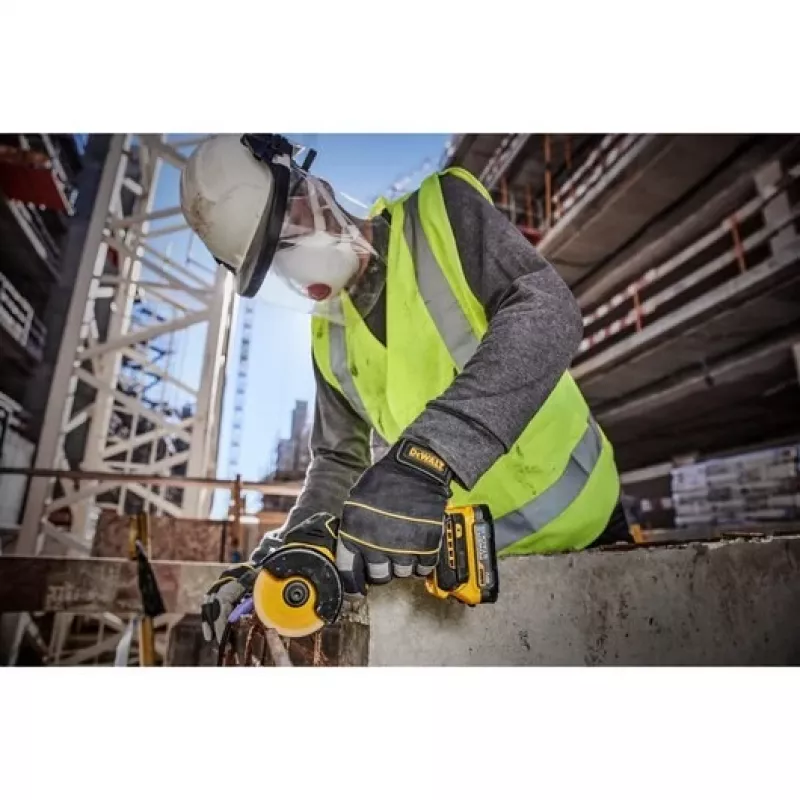 DeWALT DCS438N-XJ 18V XR bešepetėlinis akumuliatorinis pjoviklis, 76 mm, be akumuliatoriaus ir kroviklio