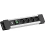 Bachmann CONNECTUS 4xUTE 1 jungiklis 2,0m CEE7/7 Pilka (BM005933)