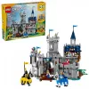 Konstruktorius LEGO Creator 3-in-1 Viduramžių riterio pilis 31168 — 1371 detalė, 6 minifigūrėlės, nuo 9 metų
