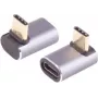 USB-C adapteris ShiverPeaks 14-05037 4.0 90° kampo, stačiakampė USB-C jungtis