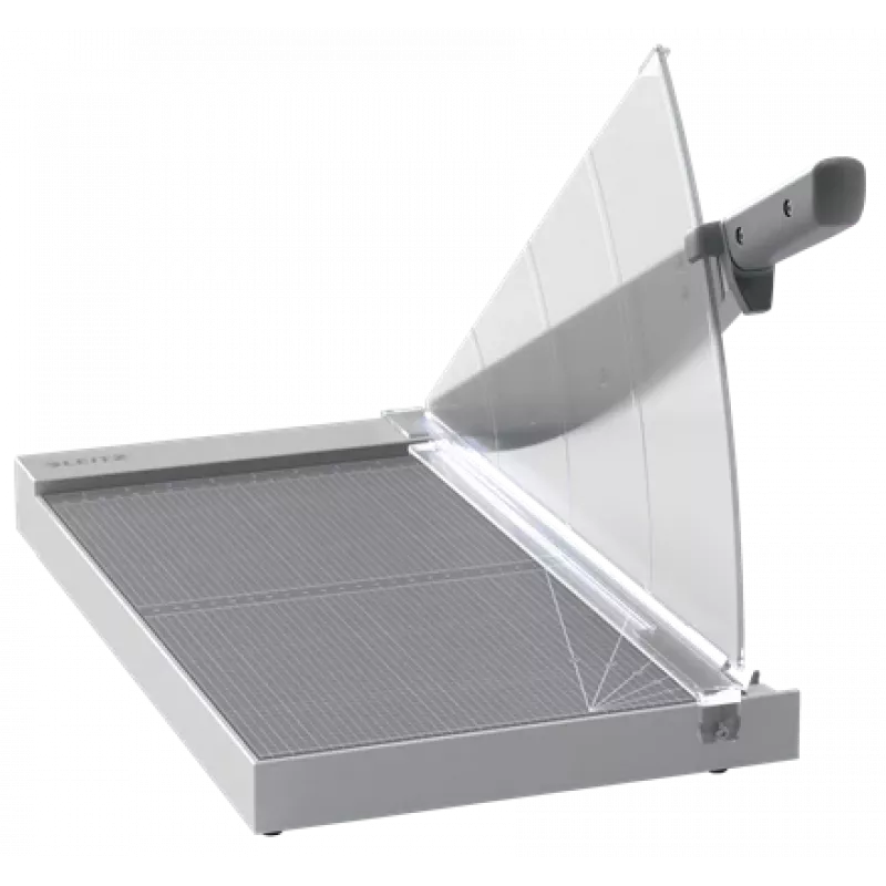 Leitz Precision Home Office popieriaus pjaustytuvas A3, 10 lapų, rankinis spaustuvas, nerūdijantis plienas, A3, 80 g/m², plienas