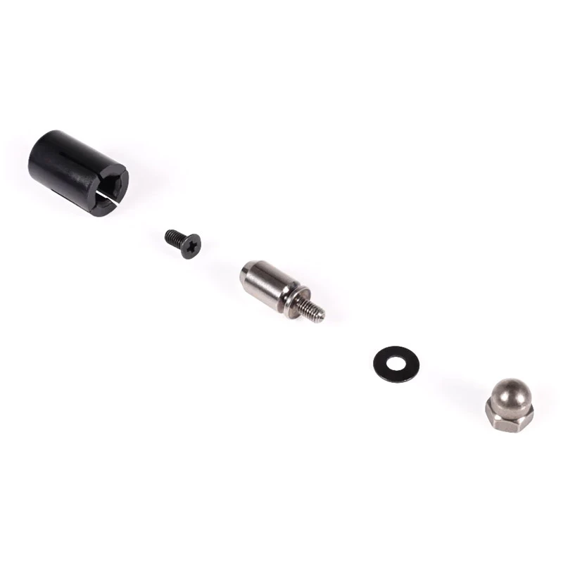 Tvirtinimo rinkinys Alphacool 15724 juodas nerūdijantis plienas 17mm aukštis