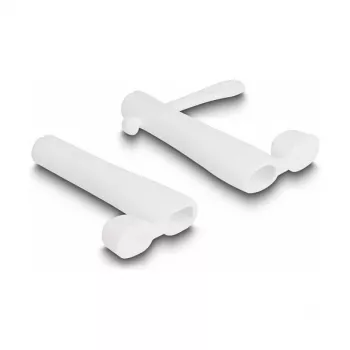 DeLOCK apsauginiai dangteliai USB Type-C ir Apple Lightning kištukams, 2 vnt., balti
