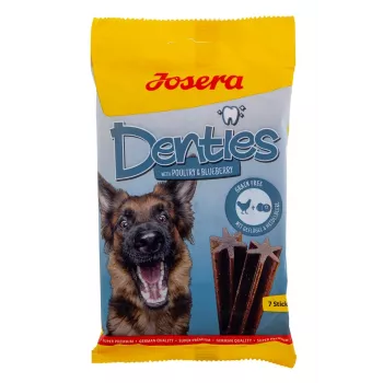 JOSERA Denties Paukštiena su mėlynėmis - Šunų skanėstas - 180g