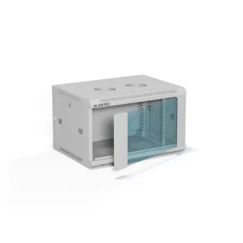 ALANTEC Rack stovas 19 inch 6U 600x450 pilkas FLAT PACK