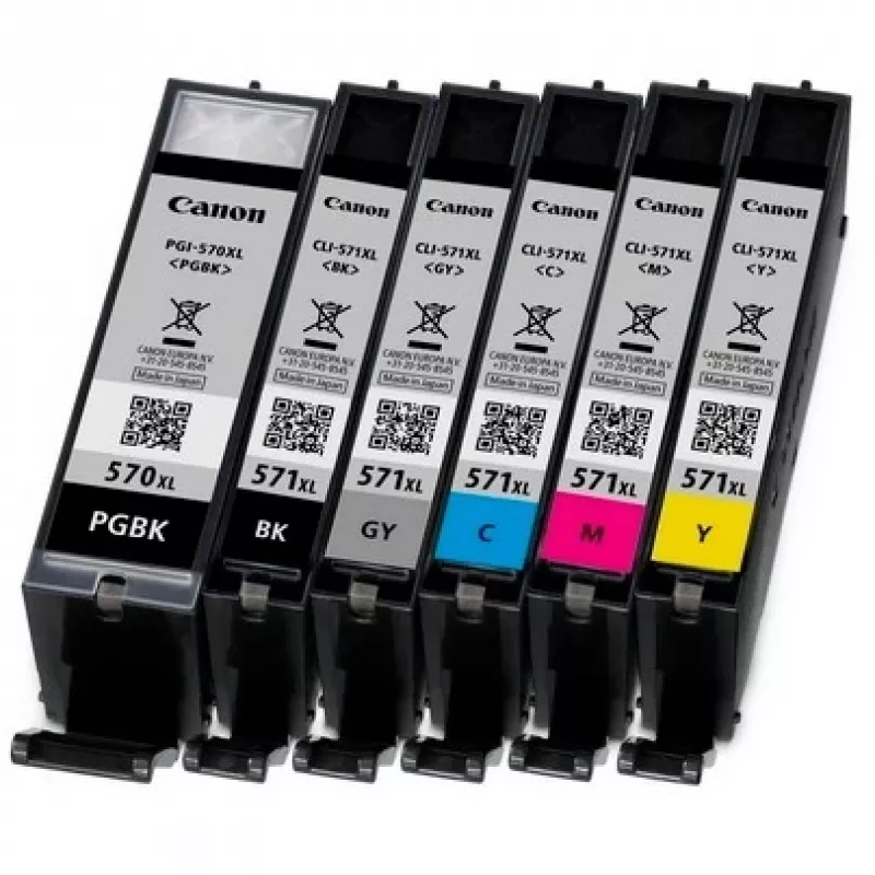 Canon CLI-571GY XL kasetė, pilka, didelės talpos (XL), 1 vnt.