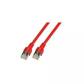 EFB-Elektronik RJ45 jungiamasis laidas Cat.5e SF/UTP PVC CCA raudonas 1m (K5458.1)