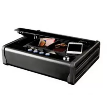 MASTER LOCK MLD08E seifas juodas nerūdijantis plienas