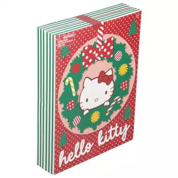 Kalendorius adventinis Paladone Hello Kitty Kanceliarinių prekių rinkinys 24 dienoms su kasdienėmis staigmenomis
