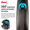 Flexi automatinis pavadėlis Black Design S 5 m, Mėlynas