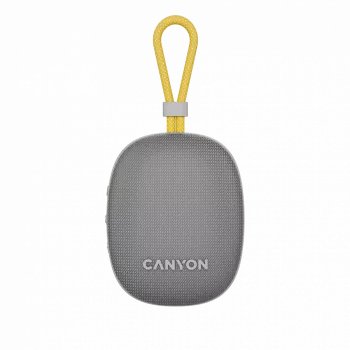 Canyon OnMove 12 – nešiojamas Bluetooth 5.3 garsiakalbis, 5W, IPX7, 12 val., USB-C