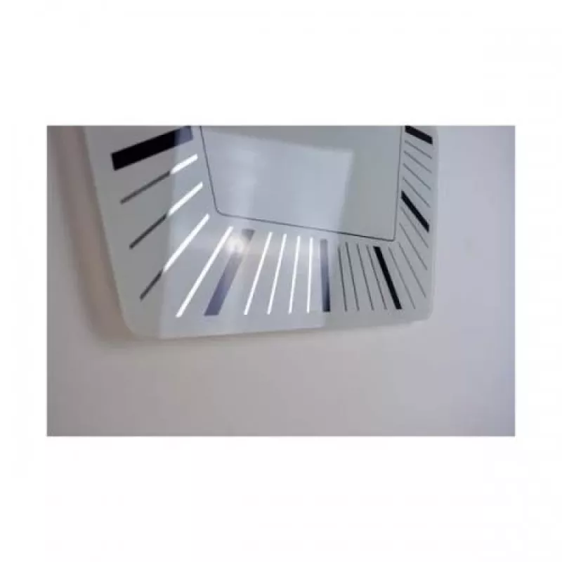 NeXtime klok 8128wi Hexagon sieninis laikrodis, 43x43 cm, baltas