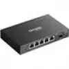 TP-Link SG2206MP L2 Gigabit Ethernet PoE 5 prievadų tinklo jungiklis (5x Gigabit, 1x SFP, PoE+ 4 prievadai, 63W biudžetas)