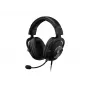 Ausinės Logitech PRO X SE laidinės žaidimų ausinės juodos 981-001470