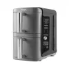 Kepimo krosnelė Ninja SL400EU Dviguba 9,5 L 2470 W Karšto oro gruzdintuvė Juoda, Pilka