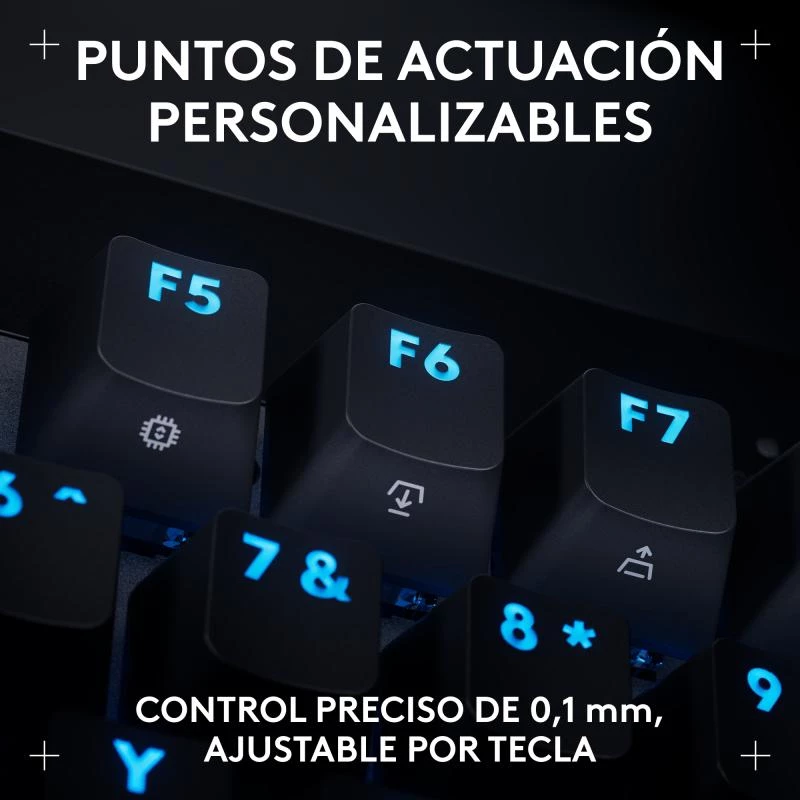 Logitech G PRO X TKL RAPID klaviatūra žaidimams USB QWERTY juoda