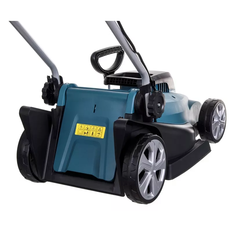 Makita ELM3320 vejapjovė, varoma už nugaros, juoda/turquoise, AC