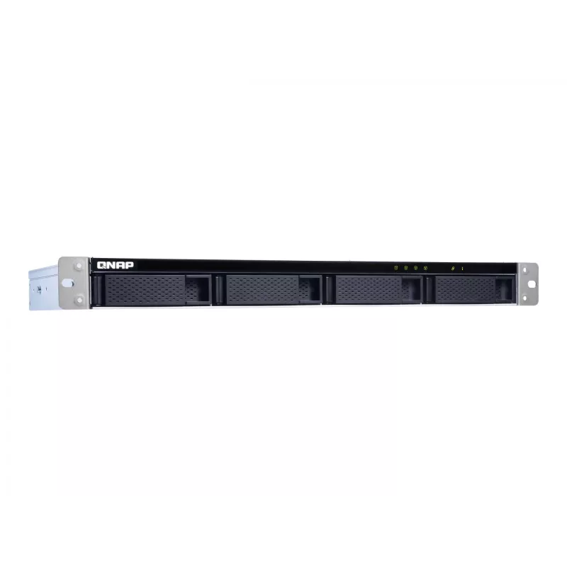 QNAP TL-R400S - Festplatten-Array - 4 Schächte (SATA-600) - SATA 6Gb/s (extern) - Rack - einbaufähig - 1U