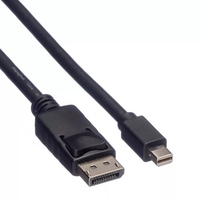 Roline DisplayPort laidas, DP ST - Mini DP ST, juodas, 1,5 m (11.04.5638)