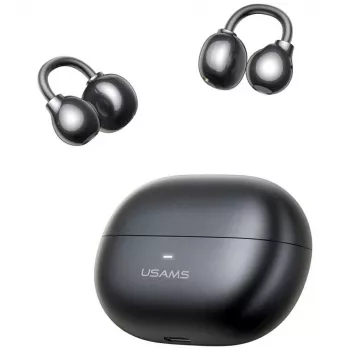 Belaidės ausinės USAMS Echo R02 Clip-on pilkos