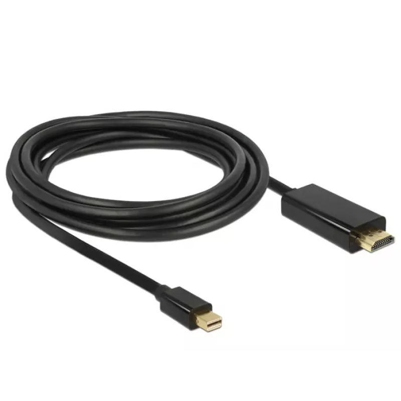 Vaizdo kabelio adapteris DeLOCK 83698 Mini DisplayPort į HDMI 1m Juodas