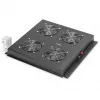 Stogo vėsinimo įrenginys Digitus DN-19 FAN-4-B-N, 19 inch, juodas RAL 9005
