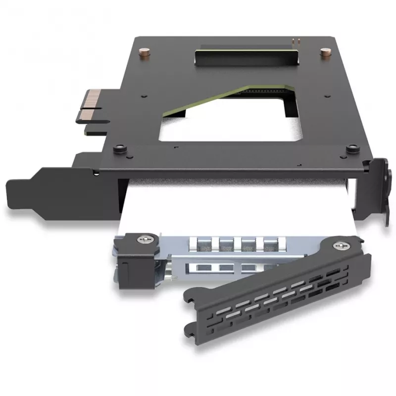 ICY Dock ToughArmor MB111VP-B – mobilus SSD krepšelis 2.5 inch (6,4 cm) NVMe PCIe 4.0 x4 – juodas (MB111VP-B)