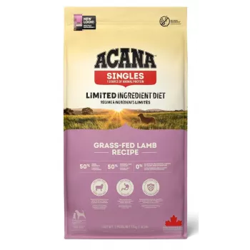 ACANA Singles Grass-Fed Lamb - sausas šunų maistas - 17 kg