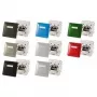 Sieninis lizdas ShiverPeaks BS74280-B — 2 x RJ-45, Cat6a, mėlynas