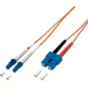 Equip LWL Patch Cord LC/SC 62,5/125µ 2,0m – šviesolaidinis kabelis 2 m