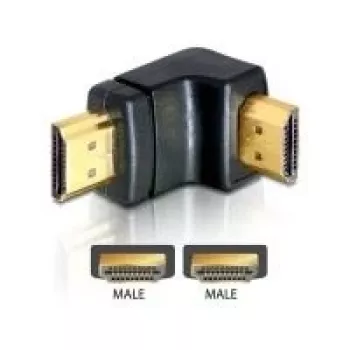 HDMI adapteris 90° žemyn DeLOCK 65073