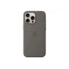 Silicininis dėklas su MagSafe, skirtas iPhone 16 Pro Max – akmens pilka