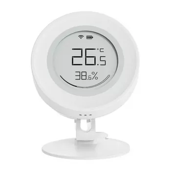 Belaidis temperatūros ir drėgmės jutiklis Avatto ZWHS16 su E-ink ekranu