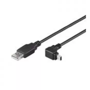 Wentronic 93971 USB laidas juodas