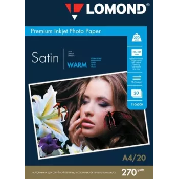 Fotopopierius Lomond Premium Satin 270 g/m² A4 – 20 lapų