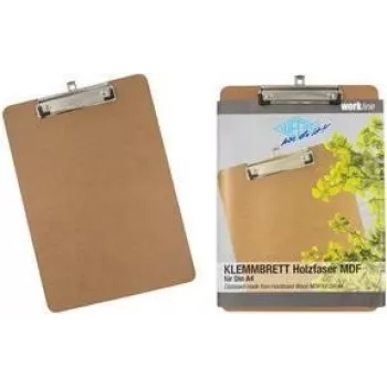 Planšetė rašymui WEDO 57 4504 – A4 bambukinė planšetė, 3 mm storio, ruda