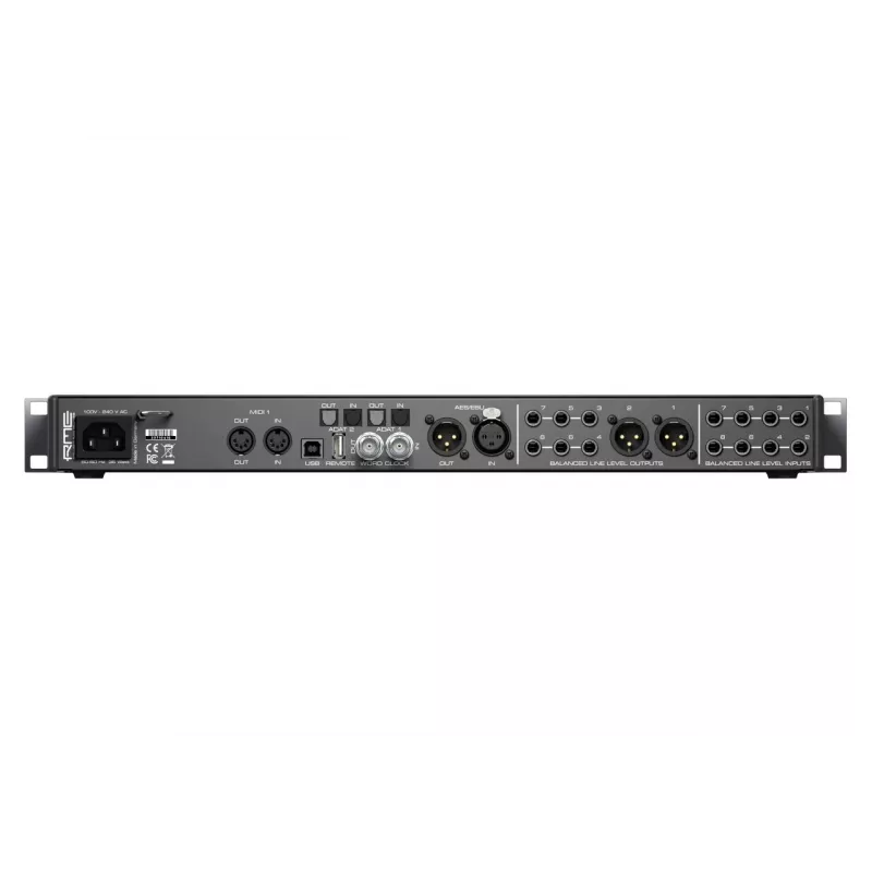 RME Fireface UFX II – USB garso sąsaja [30 įėjimų / 30 išėjimų]