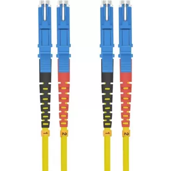 Šviesolaidinis jungiamasis kabelis helos E2000/E2000 Duplex 9/125µm OS2 0,5 m