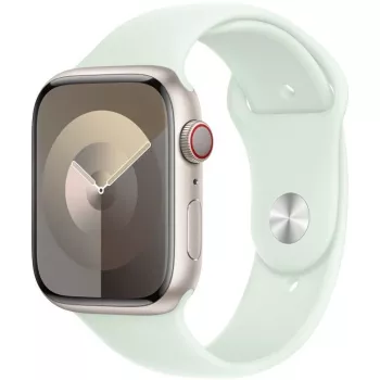 Apple juosta 45mm Soft Mint Sport Band S/M – patogi, lengva, patvari