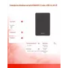 Išorinis HDD/SSD dėklas SAVIO AK-65 Juodas 2,5 colio SATA USB 3.0 5 Gbit/s Micro-USB