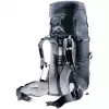 Deuter Aircontact Lite 45+10 SL moteriška žygiavimo kuprinė Juoda